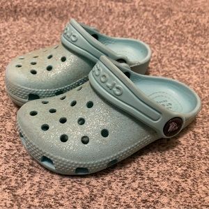 Sparkly Crocs
